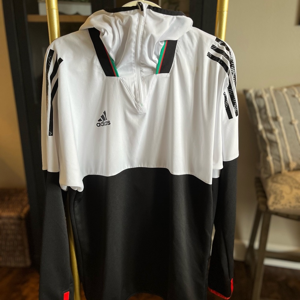 adidas Adi Diaz half zip climalite Lightweight Jacket